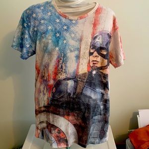 NWOTS Marvel Captain America Shirt